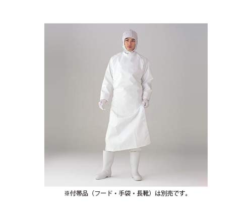 Amazon | ゴールドウイン 耐薬ボディウェア PA7515 白/フリー | 無塵衣